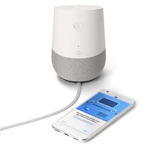 免税包邮，Google Home (白色)家庭智能管家音箱