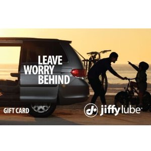 $100 Jiffy Lube Gift Card for $40 (US Mail Delivery)