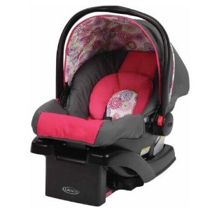 畅销热门款！Graco SnugRide Click Connect 30 婴儿座椅, Livia粉色款
