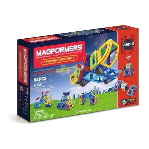 史低价！Magformers 磁性益智拼接玩具，54片装
