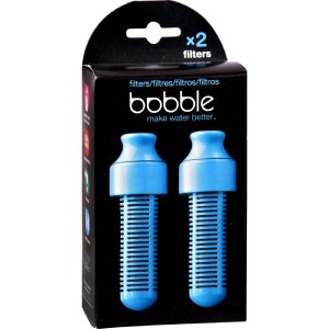 Water Bobble 2-Pack Replaceable Water Filter, Blue