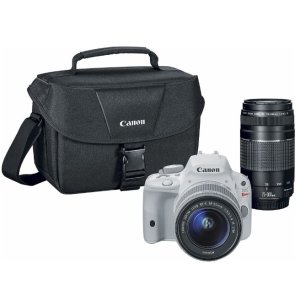 Canon  EOS Rebel SL1 DSLR Camera with 18-55mm STM and 75-300mm III Lenses