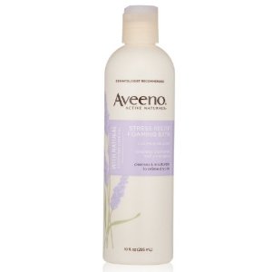 Aveeno Active Naturals Stress Relief Foaming Bath, 10 Ounce