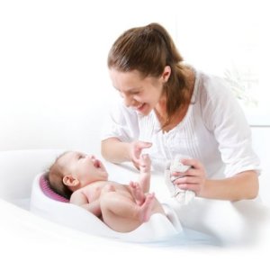Angelcare 婴儿洗浴架-粉色