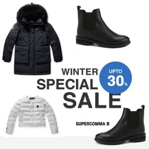 KOLONmall官网精选冬季夹克、羽绒服和鞋子等促销