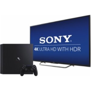 55" Sony XBR-55X700D 4K HDR HDTV + 1TB PlayStation 4 Pro Console