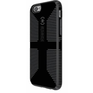 Speck Products CandyShell Grip Case for iPhone 6/6S - Black/Slate Grey