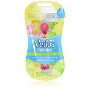 Gillette Venus Tropical Disposable Women's Razor 3 Count