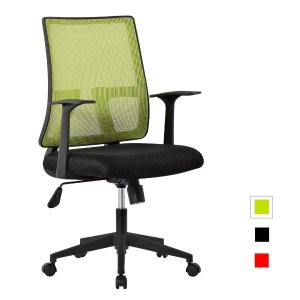 LANGRIA 椅背角度可调 腰部支撑 办公转椅 黑/绿色可选