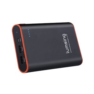 Lumsing Portable Charger 13400mAh Premium External Power Bank for SmartPhones Tablets, black