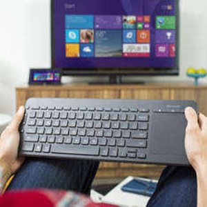 微软Microsoft  一体式客厅多媒体 无线键盘(N9Z-00001)