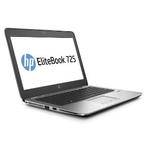 HP EliteBook 725-G3 12.5" Notebook, AMD A8-8600B Quad-Core, 256GB Solid State Drive, 16GB DDR3, 802.11ac, Bluetooth, Win10Pro