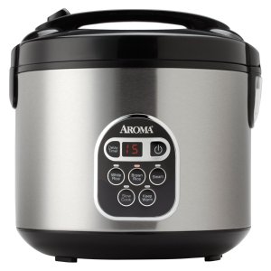 Aroma Housewares 20 Cup Cooked (10 cup uncooked) Digital Rice Cooker (ARC-150SB)