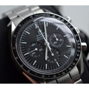 OMEGA Speedmaster Professional Moonwatch Black Dial Stainless Steel Men's Watch