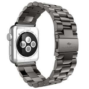 iVAPO Apple Watch 不锈钢全金属高级替换表链 38mm & 42mm