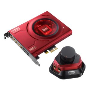 Creative Sound Blaster Zx PCIe 游戏声卡 带耳放和桌面控制模块
