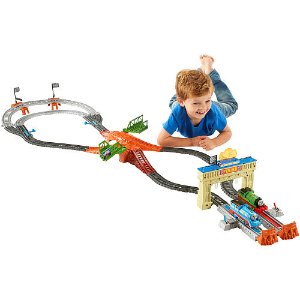 Thomas & Friends Trackmaster Thomas and Percy's Railway Race Train Set