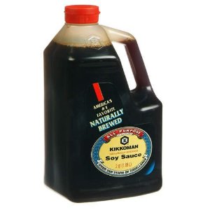 Kikkoman Soy Sauce, 64-Ounce Bottle (Pack of 1)
