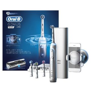 Oral-B Genius 9000 Electric Rechargeable Toothbrush Powered by Braun - Black