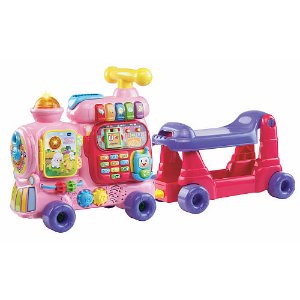 VTech Sit-To-Stand Ultimate Alphabet Train, Yellow or Pink