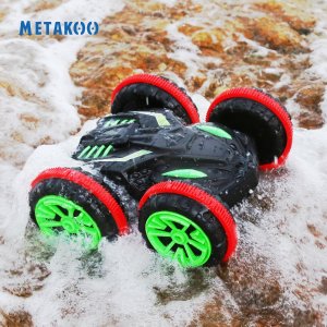 Metakoo RC Car Stunt Amphibious Car Double Sided Remote Control Car
