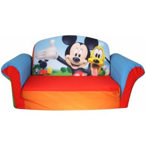 Marshmallow Furniture 2合1儿童卡通沙发