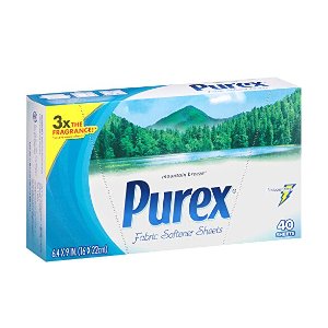 Purex Fabric 柔顺干燥纸 40张