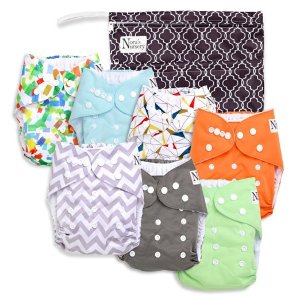 Nora's Nursery Pocket Diapers (7 Pack)