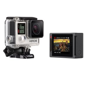 GoPro HD HERO4 4K 银色版小型运动摄影机CHDHY-401(官方翻新)