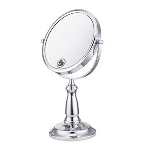 Cerdeco 7 Inch Two-Sided Makeup Mirror with 5x Magnification