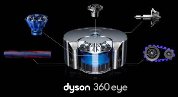 戴森新品Dyson 360 Eye 北美开售啦，你怎么看？ 扫地机器人终极选择？