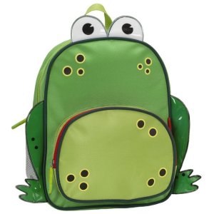 Rockland儿童卡通造型背包-青蛙