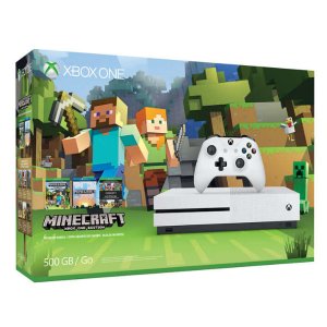 Xbox One S 500GB Minecraft Bundle