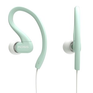 Koss KSC32M Fitclips Headphones, Mint