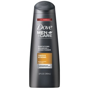 Dove Men+Care 2合1 防脱发洗发水护发素，12盎司