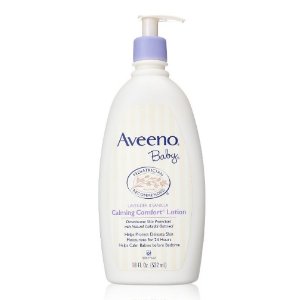 Aveeno Baby Calming Comfort Lotion, Lavender and Vanilla, 18 Fluid Ounce