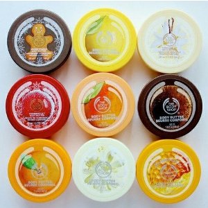 Body Butters and Body Scrubs @ The Body Shop