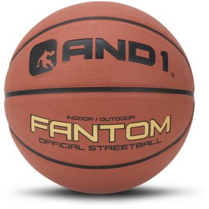 And1 Fantom 橡胶制街头篮球 7号官方标准尺寸29.5"