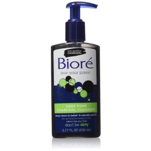 Biore Deep Pore Charcoal Cleanser, 6.77 Ounce
