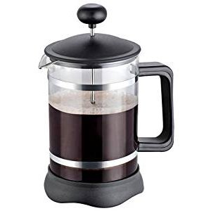 French Coffee Press (3-Piece-Black) - 34 oz, Espresso and Tea Maker with Triple Filters