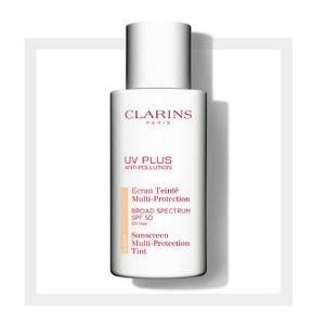 UV PLUS Anti-Pollution Broad Spectrum SPF 50 Tinted Sunscreen Multi-Protection @ Clarins