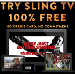 无需绑定信用卡！Sling TV全周末多平台免费畅享