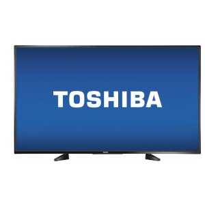 Toshiba - 55" Class (54.6" Diag.) - LED - 1080p - with Chromecast Built-in - HDTV - Black