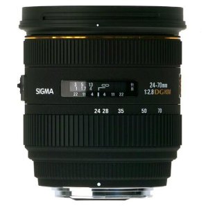 SIGMA 24-70mm f/2.8 IF EX DG HSM 镜头 (Canon, Nikon或者Sony)