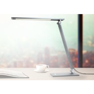 TaoTronics Metal LED Desk Lamp, Table Lamps for Bedrooms Rugged and Durable Metal Body