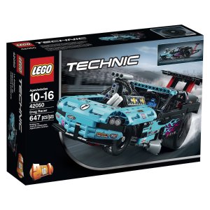 LEGO Technic 乐高机械组直线加速赛车 42050 647片