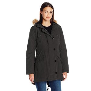 Tommy Hilfiger Women's Fitted Quilted Parka