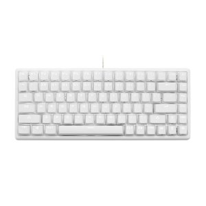 Drevo Gramr 无小键盘区 84键 白色背光 白色高颜值 机械键盘 (传统四轴可选)