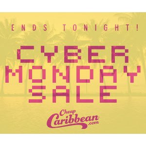 Cyber Monday Sale @ Cheap Caribbean