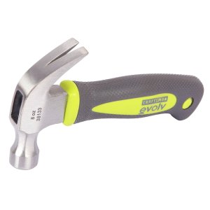 Craftsman Evolv 8-oz. Stubby Claw Hammer with Rubber Grip Handle